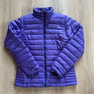 Patagonia Women's Purple Down Sweater Jacket